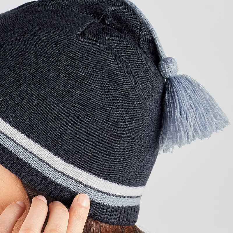 Salomon Escape Beanie in Ebony/Ashley Blue-4