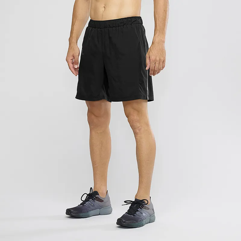 Salomon Agile 2in1 Men's Running Short in Black-5