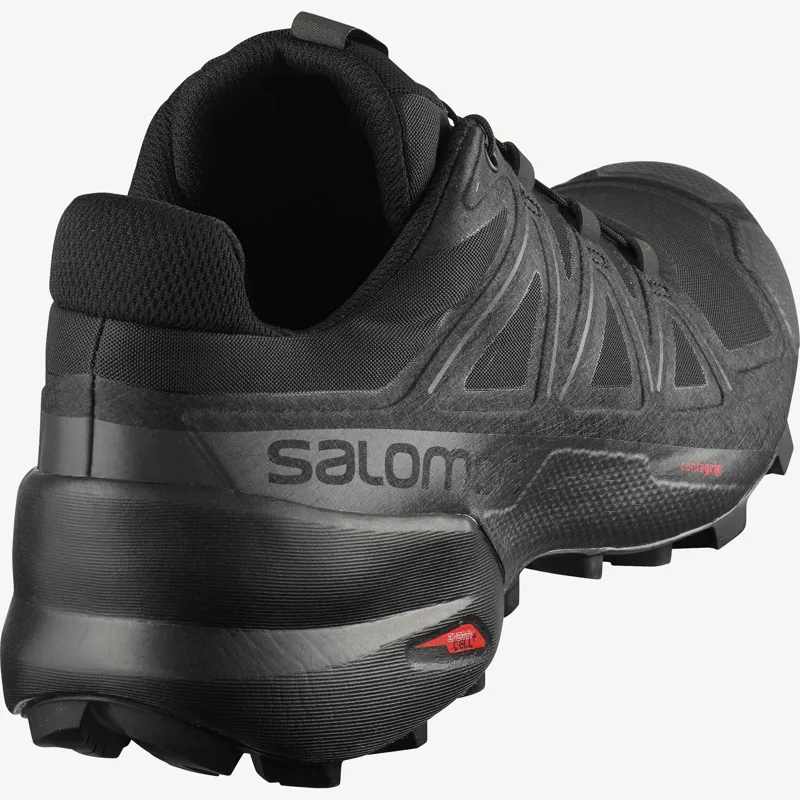 Salomon Speedcross 5 Mens Trail Running Shoe in Black/Phantom-3