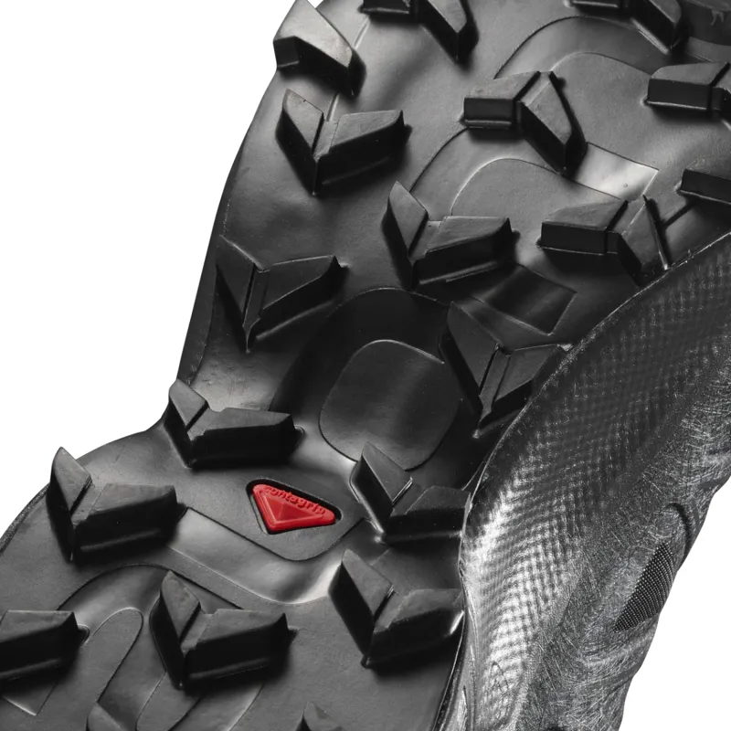 Salomon Speedcross 5 WIDE Mens Trail Running Shoe in Black/Blk/Phantom-4