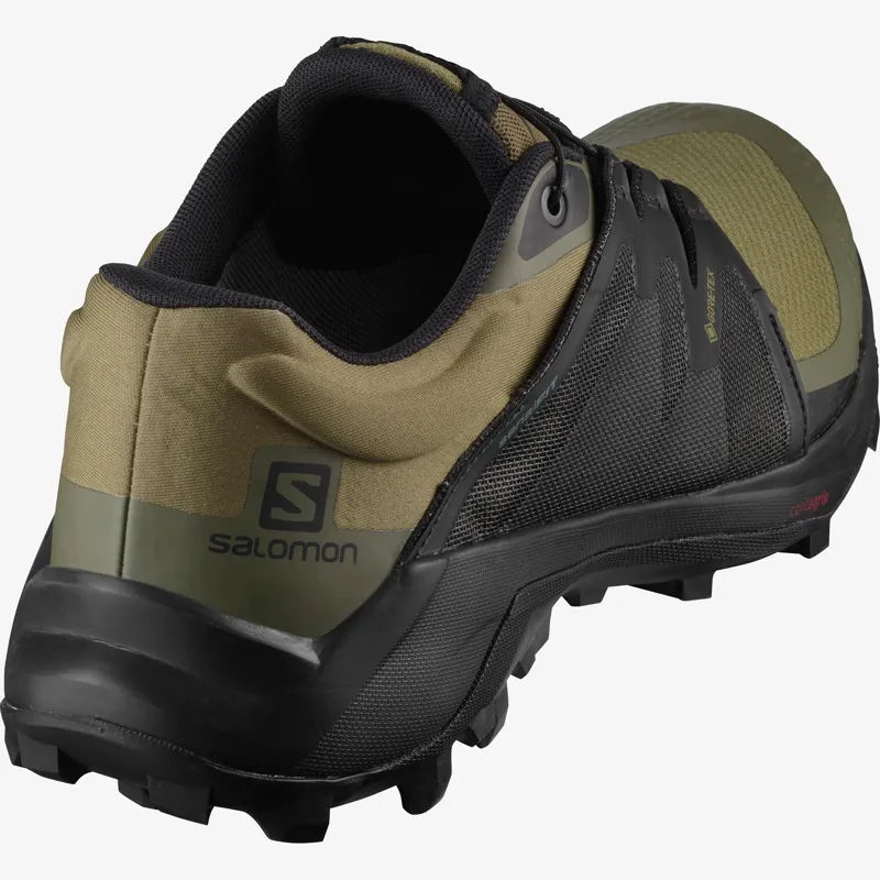 Salomon Wildcross GTX Mens Trail/Fell Running Shoe in MartiniOlive/Blk-2