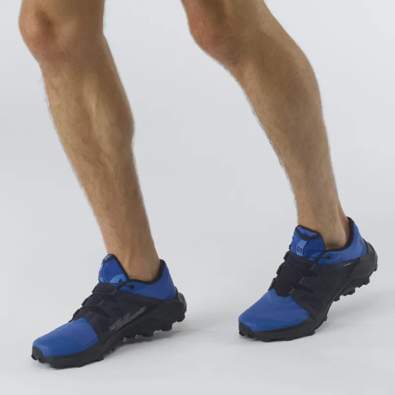 Salomon Wildcross Mens Trail/Fell Running Shoe in Palace Blue/NightSky-4