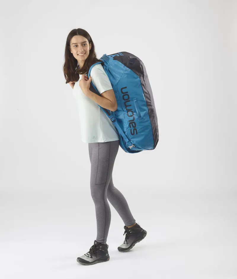 Salomon Outlife Duffel 70 Bag in Hawaiian Ocean/Night Sky-1