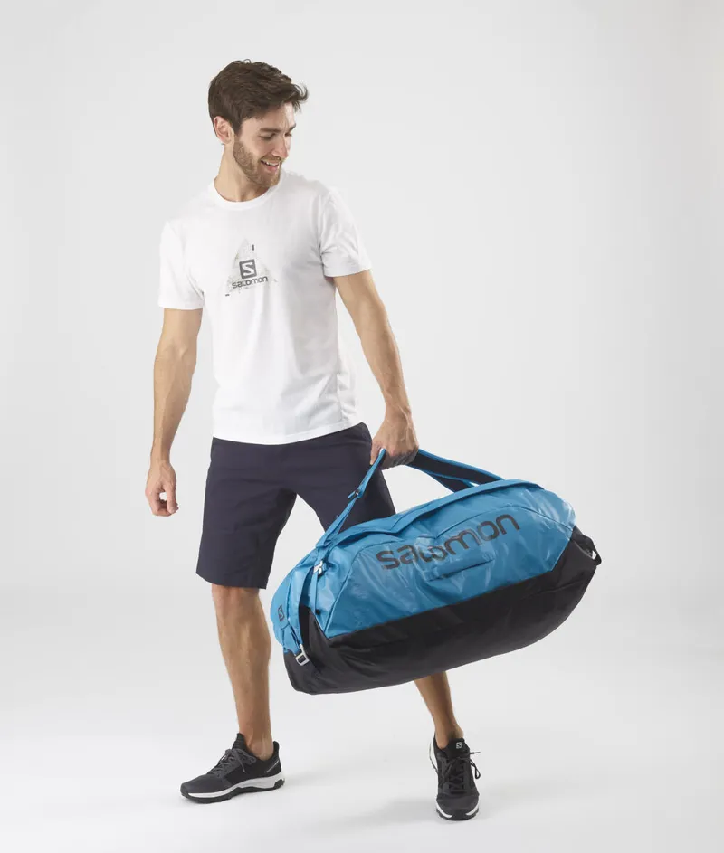 Salomon Outlife Duffel 70 Bag in Hawaiian Ocean/Night Sky-2