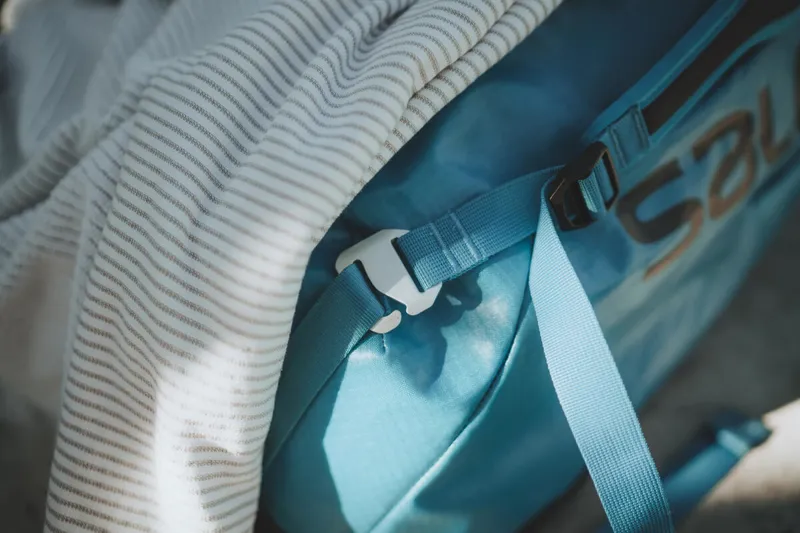 Salomon Outlife Duffel 70 Bag in Hawaiian Ocean/Night Sky-5