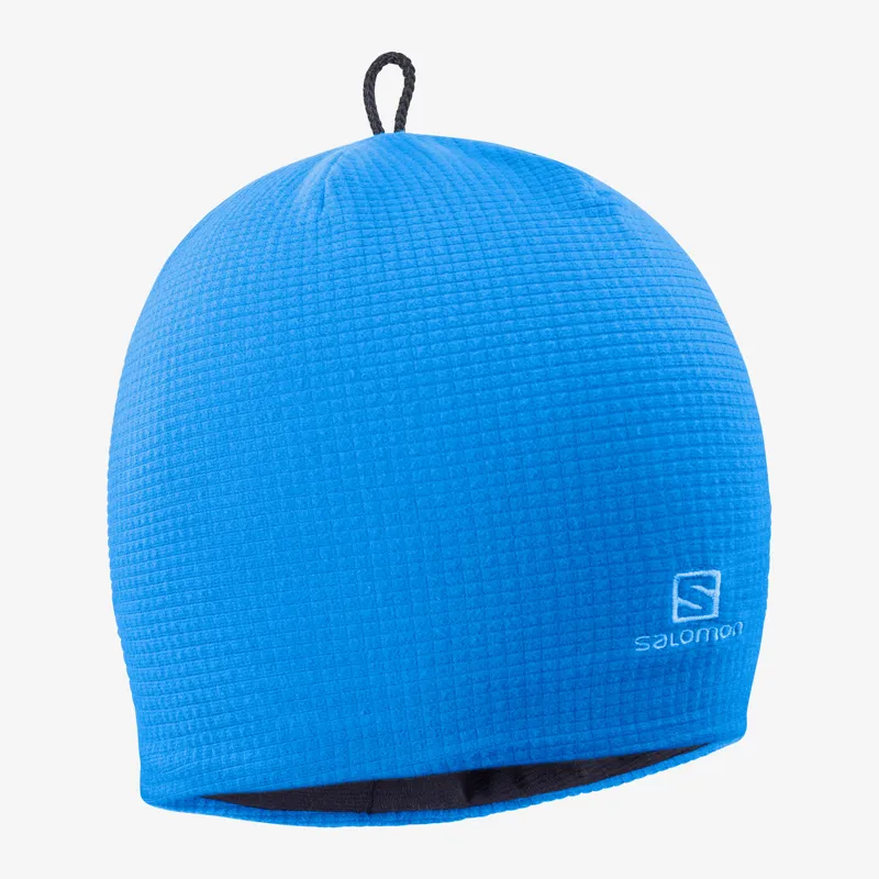Salomon RS Warm Beanie in Indigo Bunting/Black