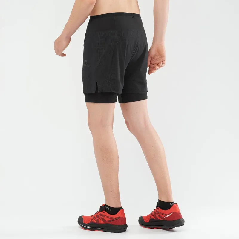 Salomon Sense Aero 2in1 Men's Running Short in Black-6