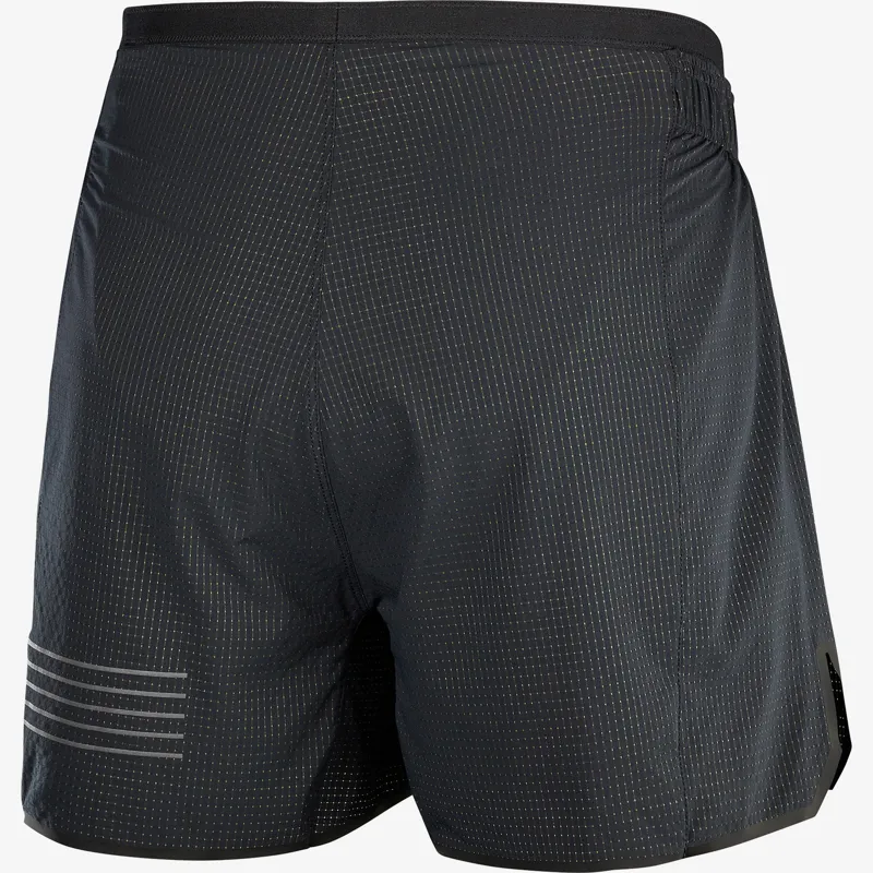 Salomon Mens Sense Aero 4 Short in Black-2