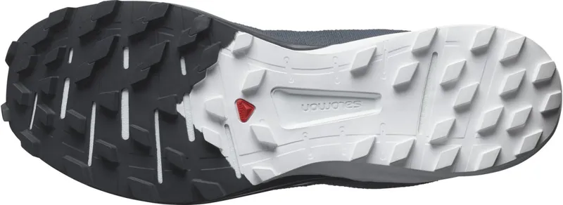 Salomon Sense Pro 4 Men's Trail Running Shoe in Ebony/White/EveningPri-2