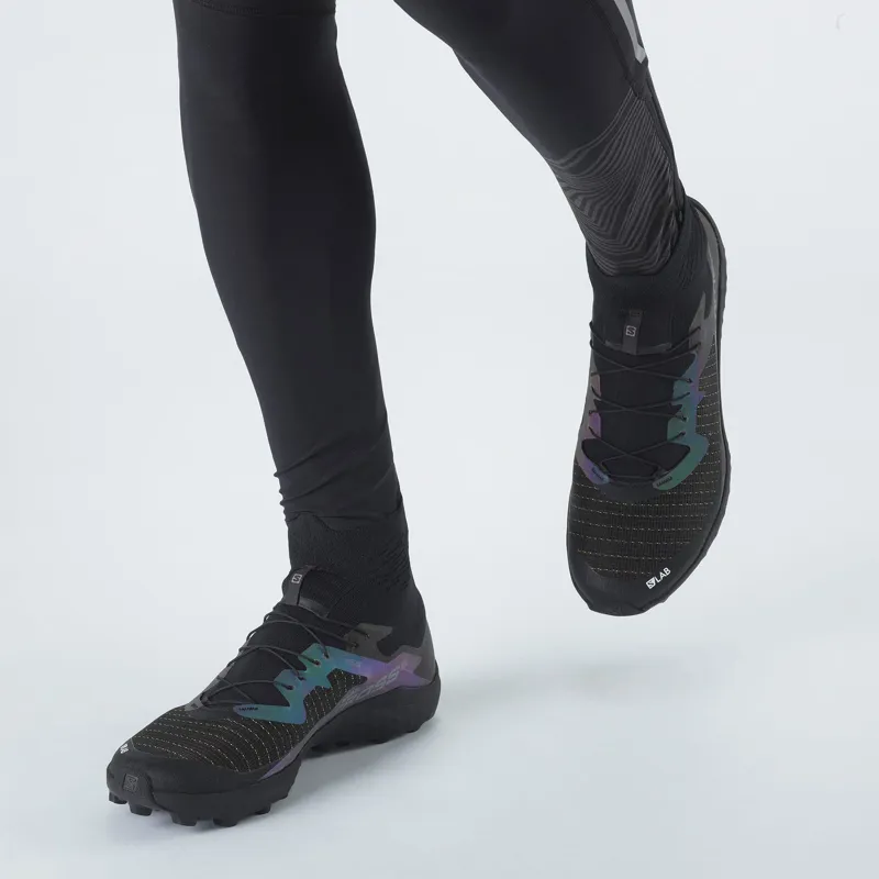 Salomon S/LAB Cross 2 Unisex Trail/Fell Running Shoe in Black/Black-5