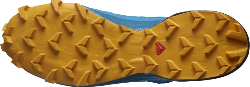 Salomon Speedcross 5 Mens Trail Running Shoe in CrystalTeal/BarRf/Gold-1