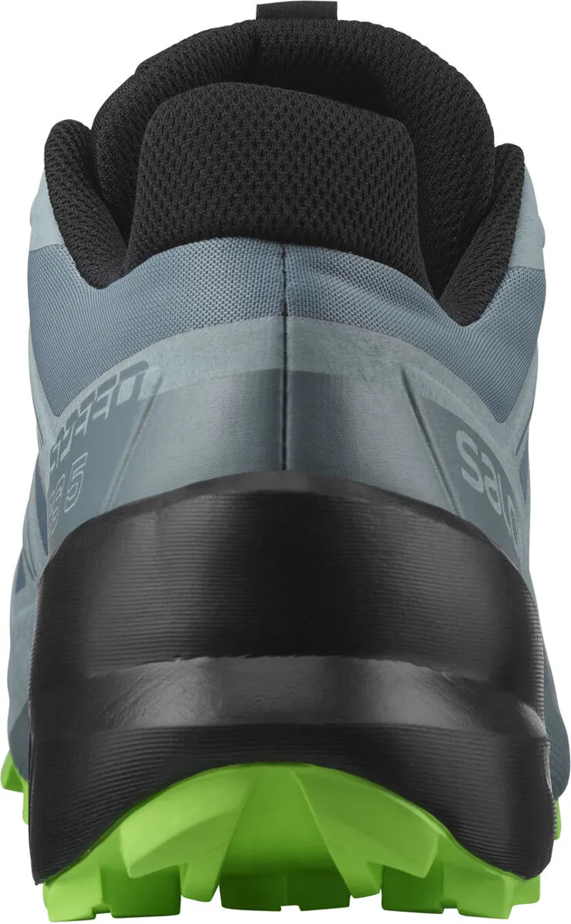Salomon Speedcross 5 Mens Trail Running Shoe in Trooper/Slate/GreenGec-6