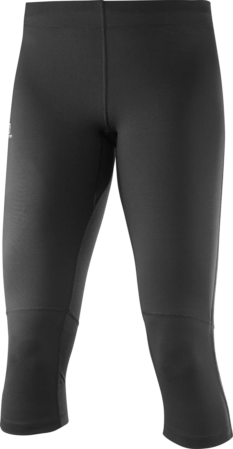Salomon Womens Agile 3/4 Tight in Black Size UK16-2