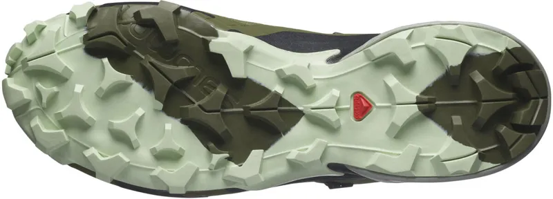 Salomon Cross Hike Mid GTX Women's Fast Hike Boot in Olivine/Olive Night/Spray-1