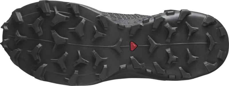 Salomon Cross /Pro Womens Fell/Trail Running Shoe in Corrida/RedDa/Blk-1