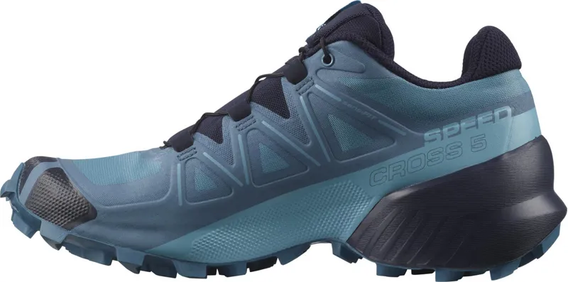 Salomon Speedcross 5 Womens Trail Running Shoe in Bluestone/NightSky/D-2