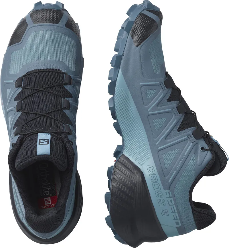 Salomon Speedcross 5 Womens Trail Running Shoe in Bluestone/NightSky/D-3