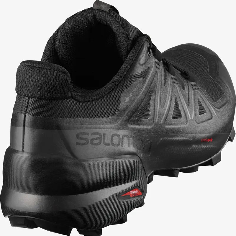 Salomon Speedcross 5 GTX Women's Trail Running Shoe in Black/Phantom-3