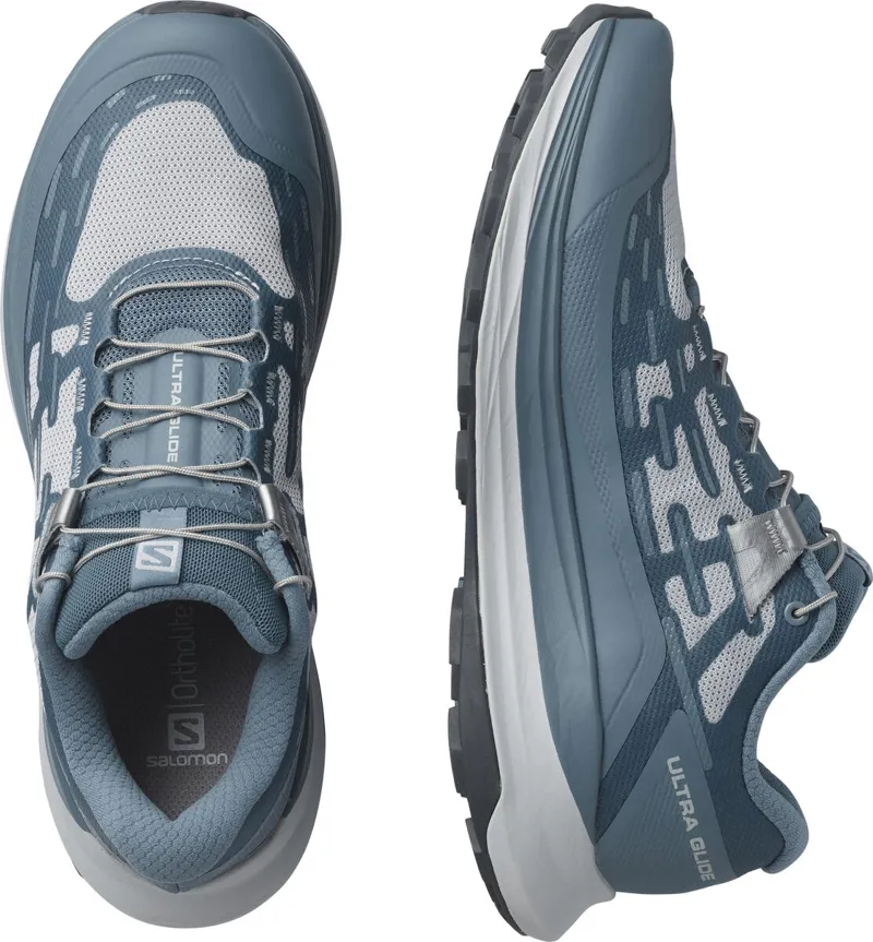 Salomon Ultra Glide Women's Trail Running Shoe in Bluestone/Pearl Blue/Ebony-2