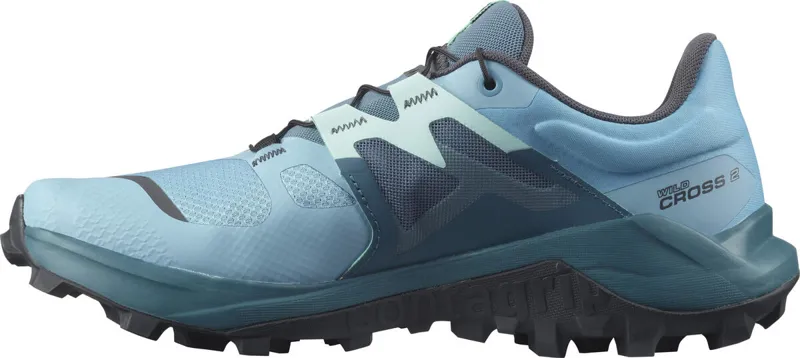 Salomon Wildcross 2 Women's Trail/Fell Running Shoe in Delphinium Blue-3