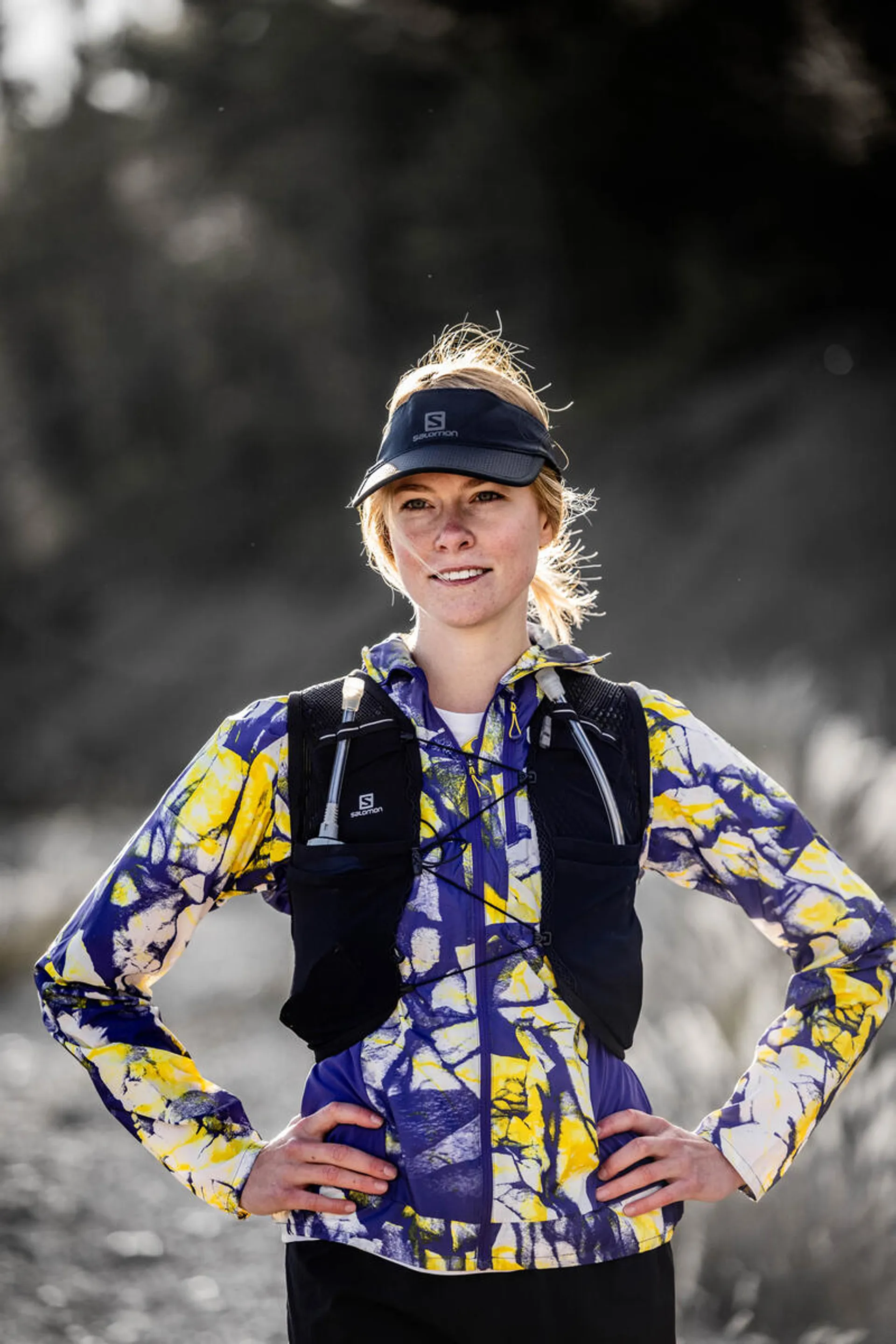 Salomon XA Visor in Black