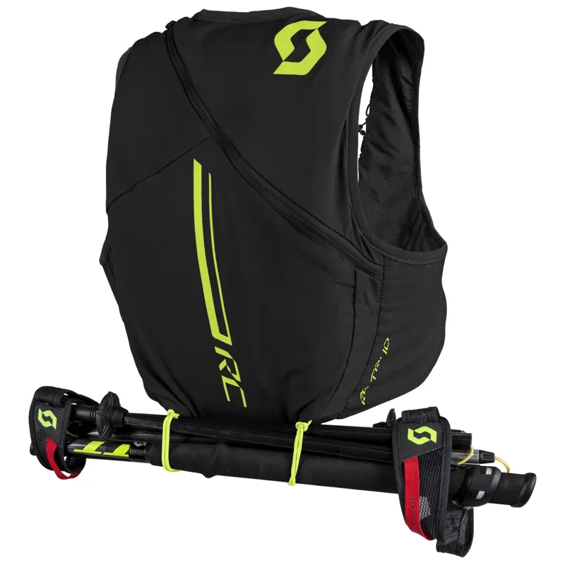 Scott Trail RC TR' 10 Running Pack in Black/Yellow-2