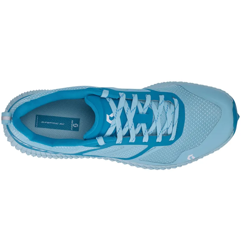 Scott Supertrac 2.0 Womens Trail Running Shoe in Light Blue/Blue-2