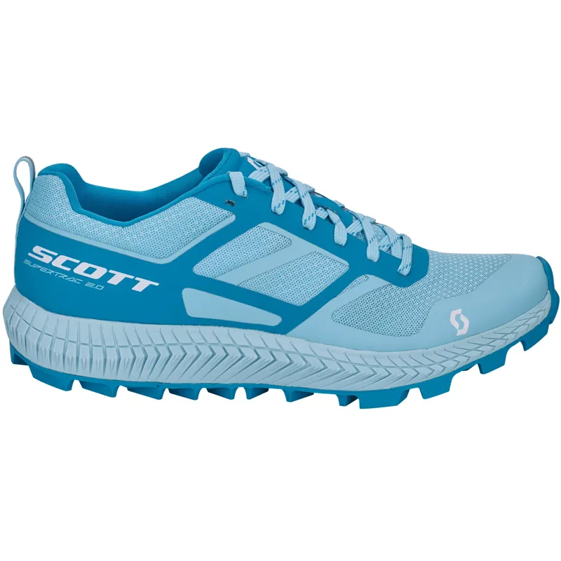 Scott Supertrac 2.0 Womens Trail Running Shoe in Light Blue/Blue