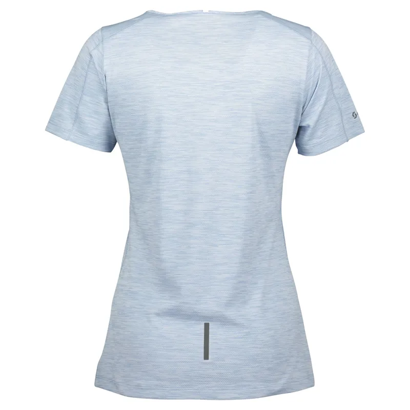 Scott Trail Run LT S/S Women's T-Shirt in Glace Blue-1