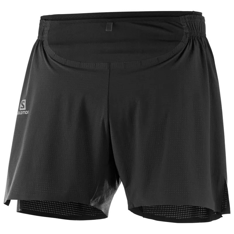 Salomon Sense Pro Mens Running Short in Black