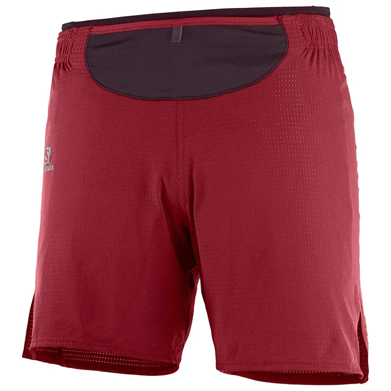 Salomon Mens Sense Short in Biking Red