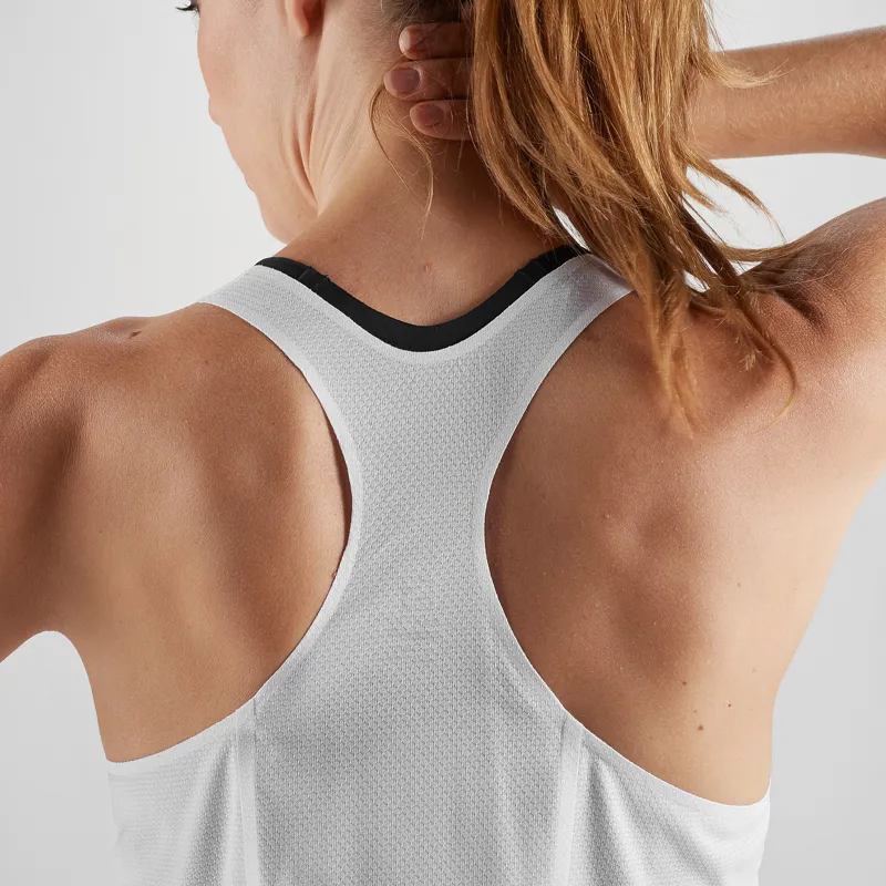 Salomon Sense Womens Tank in White-4