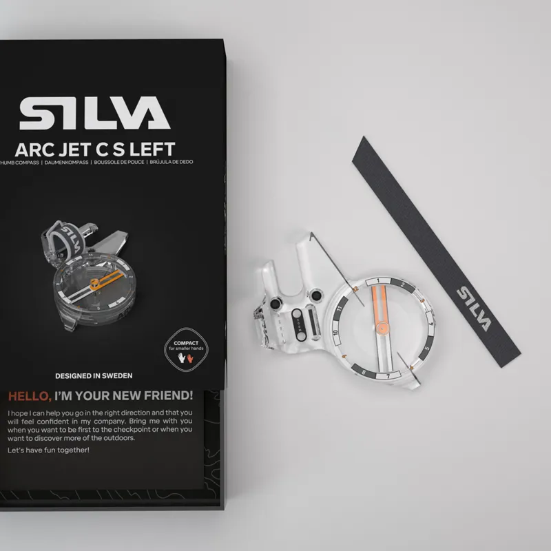 Silva Arc Jet C S Thumb Compass in Left-Hand-5