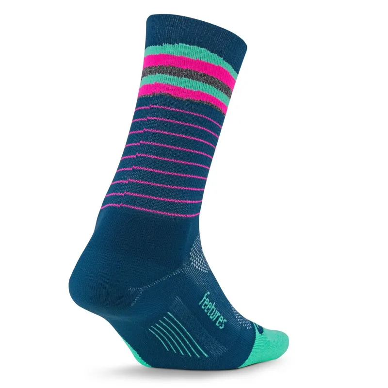 Feetures Elite L/C Mini Crew in Moroccan Blue-1