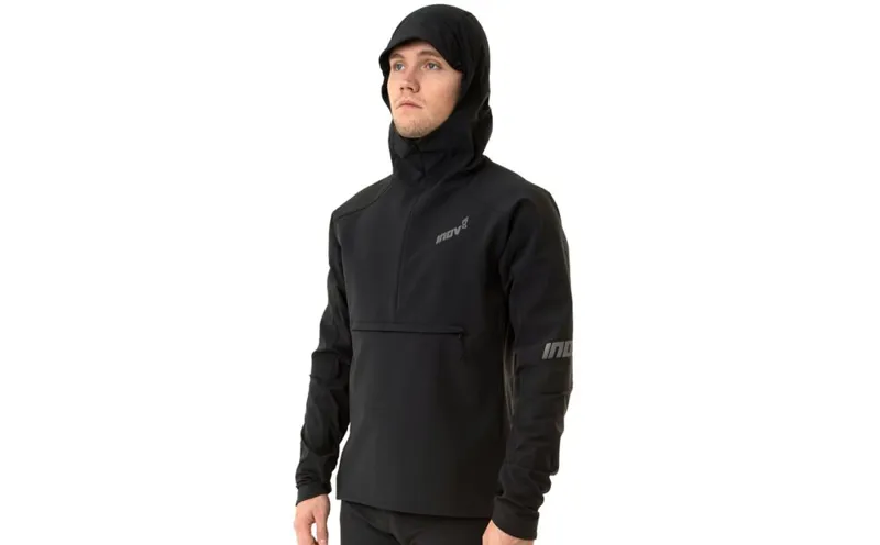 Inov8 Softshell HZ Thermal Running Jacket in Black-4