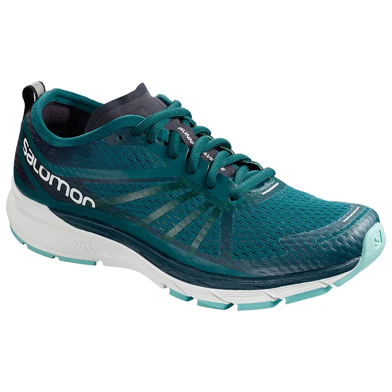 Salomon Sonic RA Pro Womens Road Running Shoe in Deep Lagoon