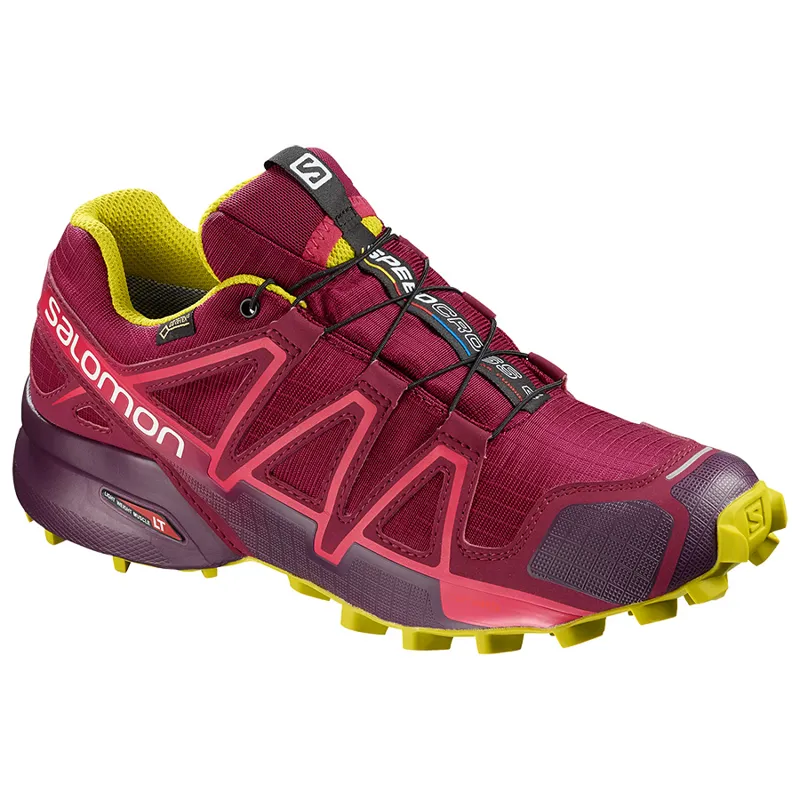 Salomon Speedcross 4 GTX Womens in Beet Red/Potent Purple