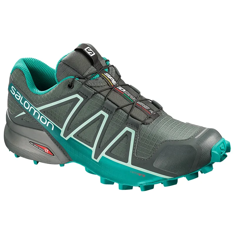 Salomon Speedcross 4 GTX Womens Trail Running Shoe in Balsam Green