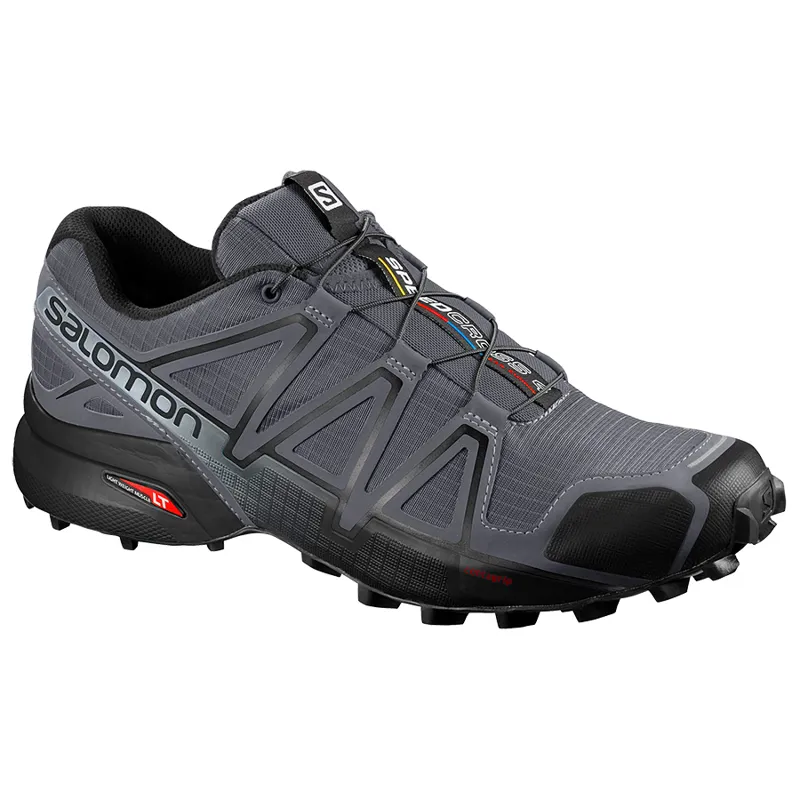 Salomon Speedcross 4 Wide Mens Trail Running Shoe in Grey