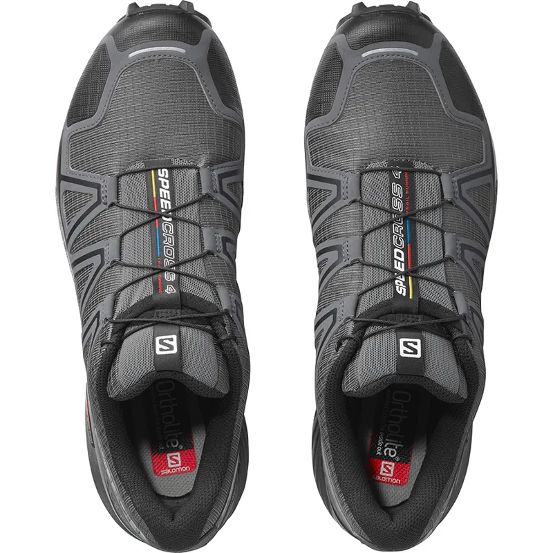 Salomon Speedcross 4 Wide Mens Trail Running Shoe in Grey-4