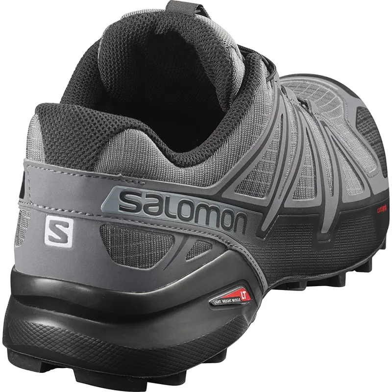 Salomon Speedcross 4 Wide Mens Trail Running Shoe in Grey-5