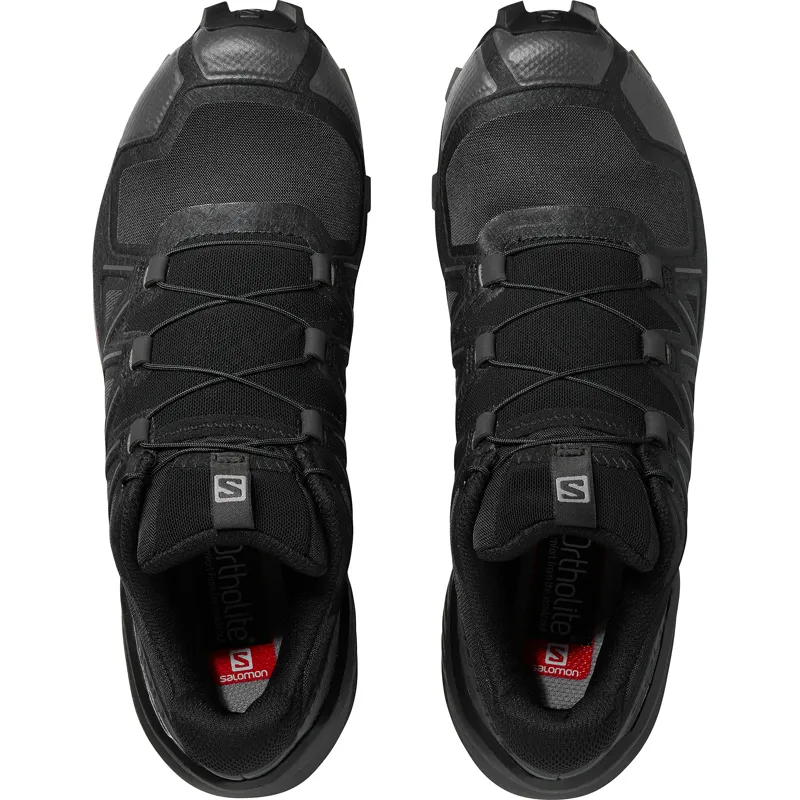 Salomon Speedcross 5 Womens Trail Running Shoe in Black/Phantom-2