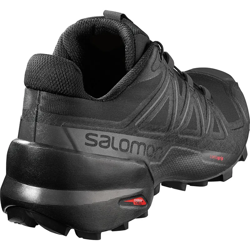 Salomon Speedcross 5 Womens Trail Running Shoe in Black/Phantom-1