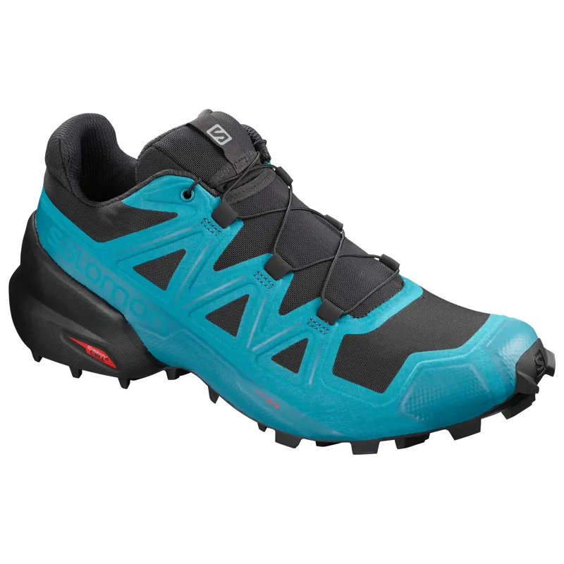 Salomon Speedcross 5 Mens trail running shoes in Phantom Blue/Black