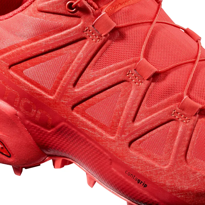 Salomon Speedcross 5 Mens Trail Running Shoe in High Risk Red