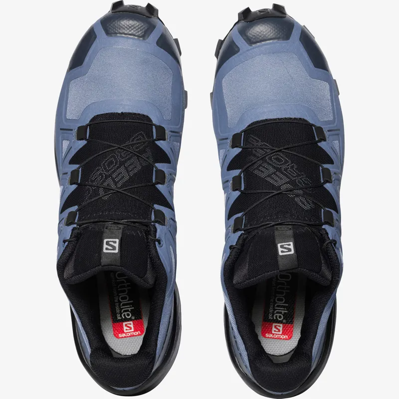 Salomon Speedcross 5 Mens Trail Running Shoe in Flintstone/Blk/IndiaIn-2