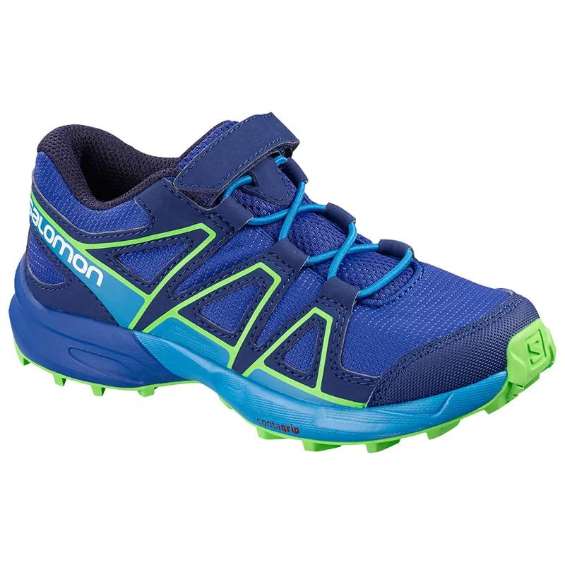 Speedcross Bungee Kids Trail Running Shoe in Surf The Web