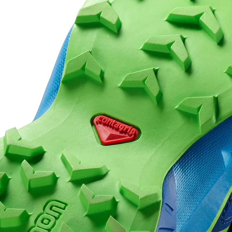 Salomon Speedcross Junior Trail Running Shoe in Surf The Web-1