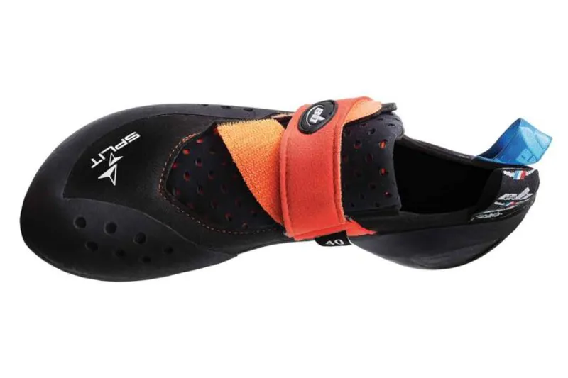 Eb Climbing Split RIGHT Unisex Climbing Shoe in Black/Orange