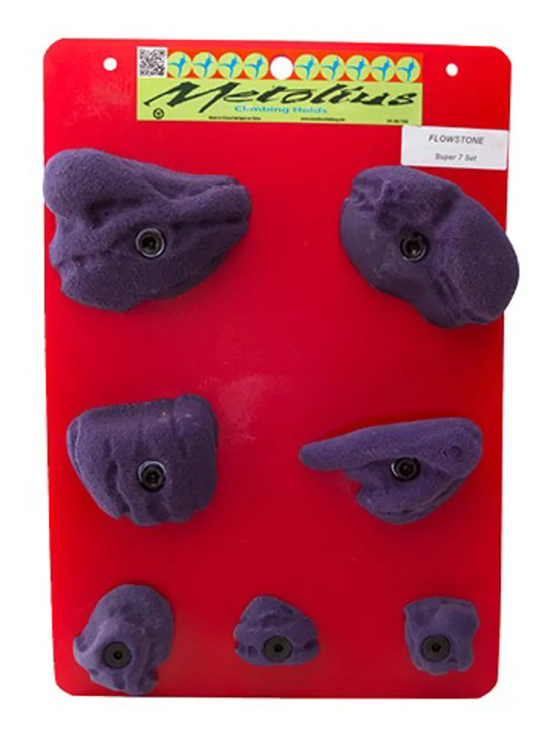 Metolius Super 7 Climbing Hold Set in Flowstone